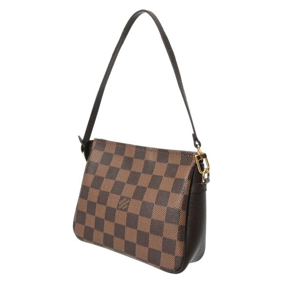 LOUIS VUITTON Brown Damier Canvas Pouch - Picture 3 of 11